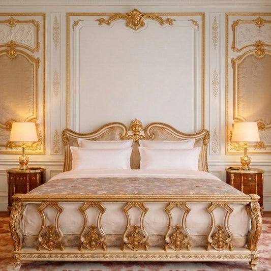 Royal Golden Classic Luxury Bed